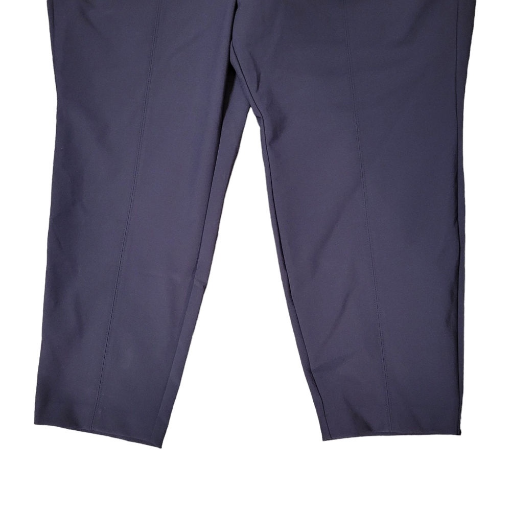 Lane Bryant Cropped Ankle Pants in Deep Navy - Picture 2 of 4